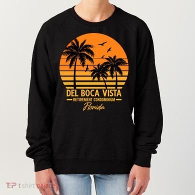 Del Boca Vista Retirement Condominium Florida Women's Sweatshirt