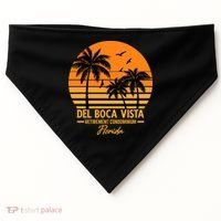 Del Boca Vista Retirement Condominium Florida USA-Made Doggie Bandana thumb 0