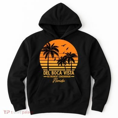 Del Boca Vista Retirement Condominium Florida Hoodie