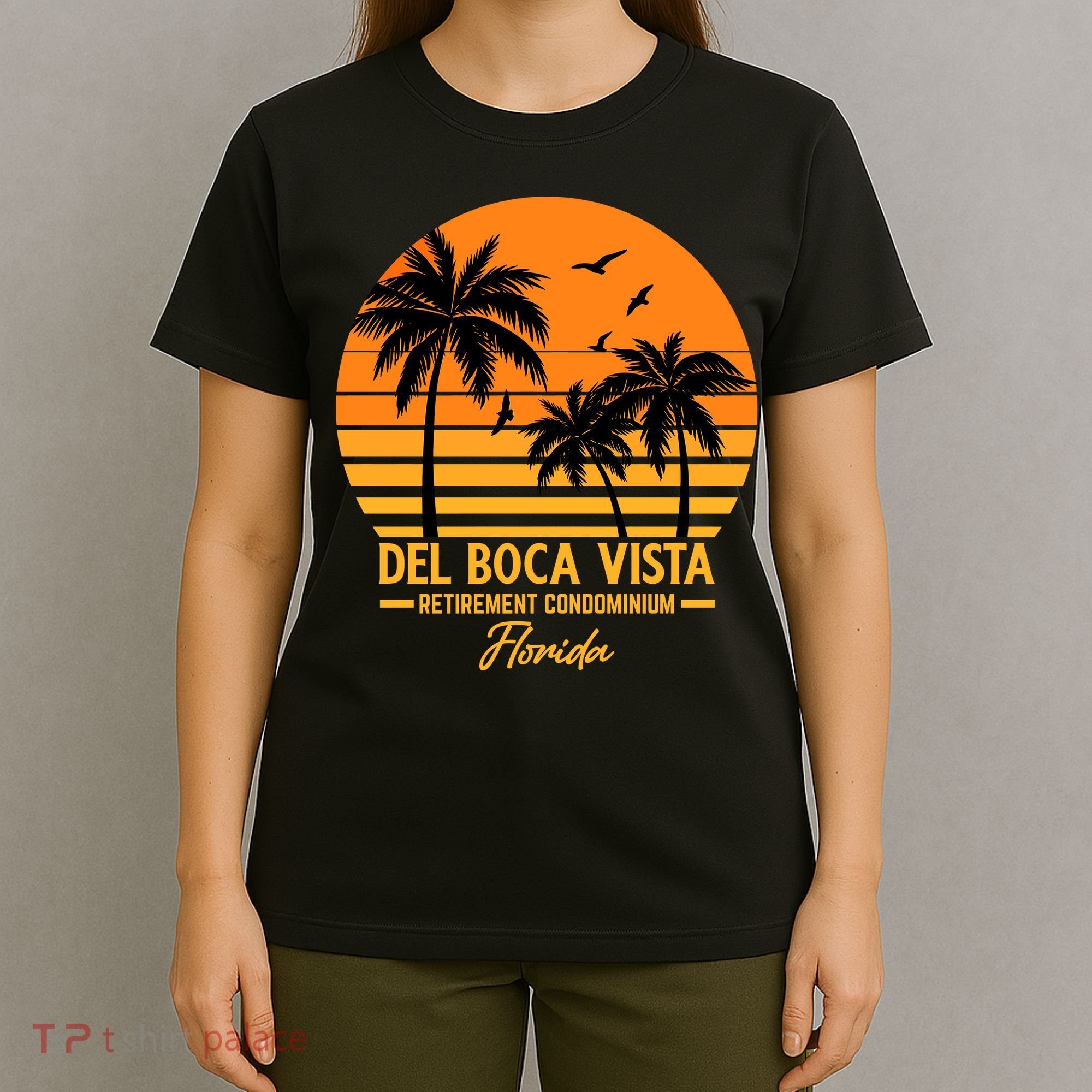Del Boca Vista Retirement Condominium Florida T-Shirt