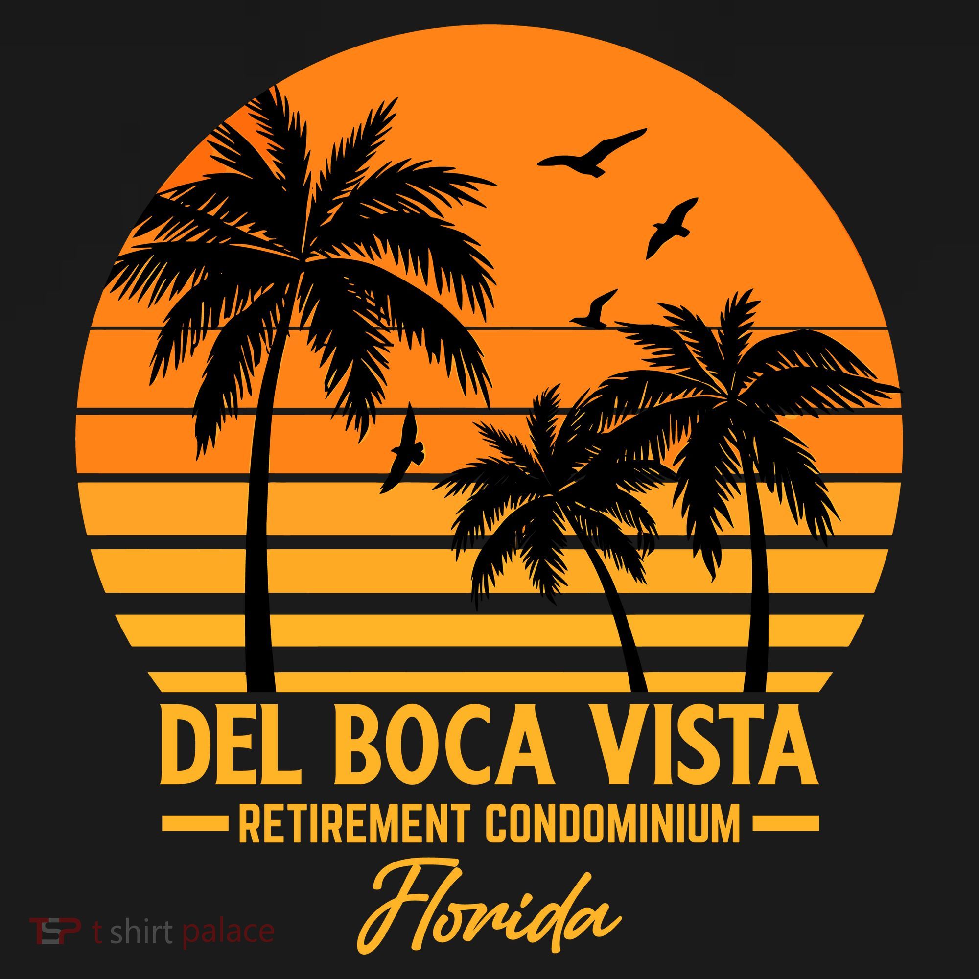 Del Boca Vista Retirement Condominium Florida Backpack