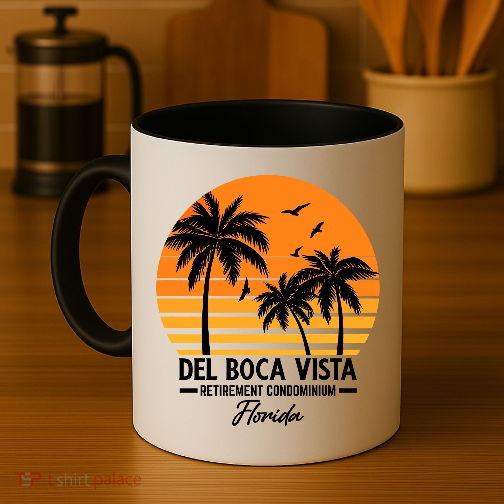 Del Boca Vista Retirement Condominium Florida Coffee Mug