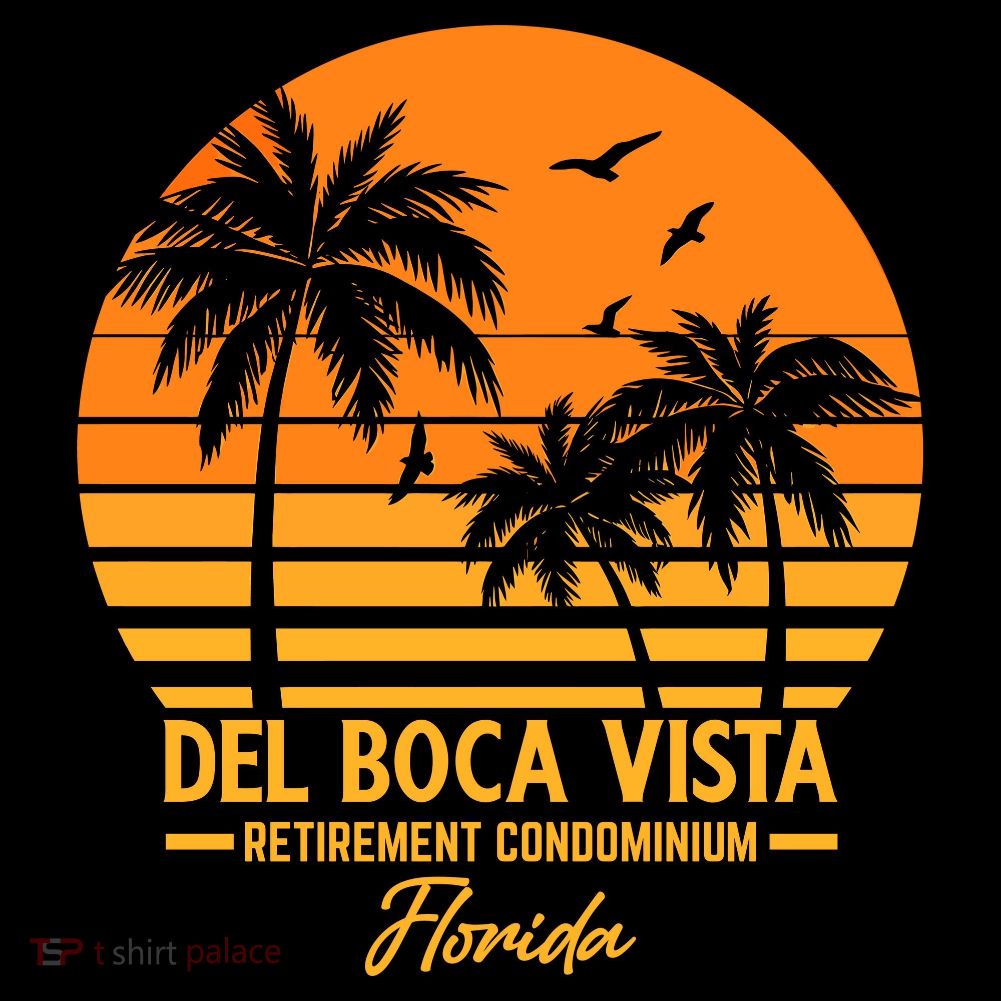 Del Boca Vista Retirement Condominium Florida Women's Hoodie