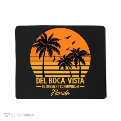 Del Boca Vista Retirement Condominium Florida Mousepad