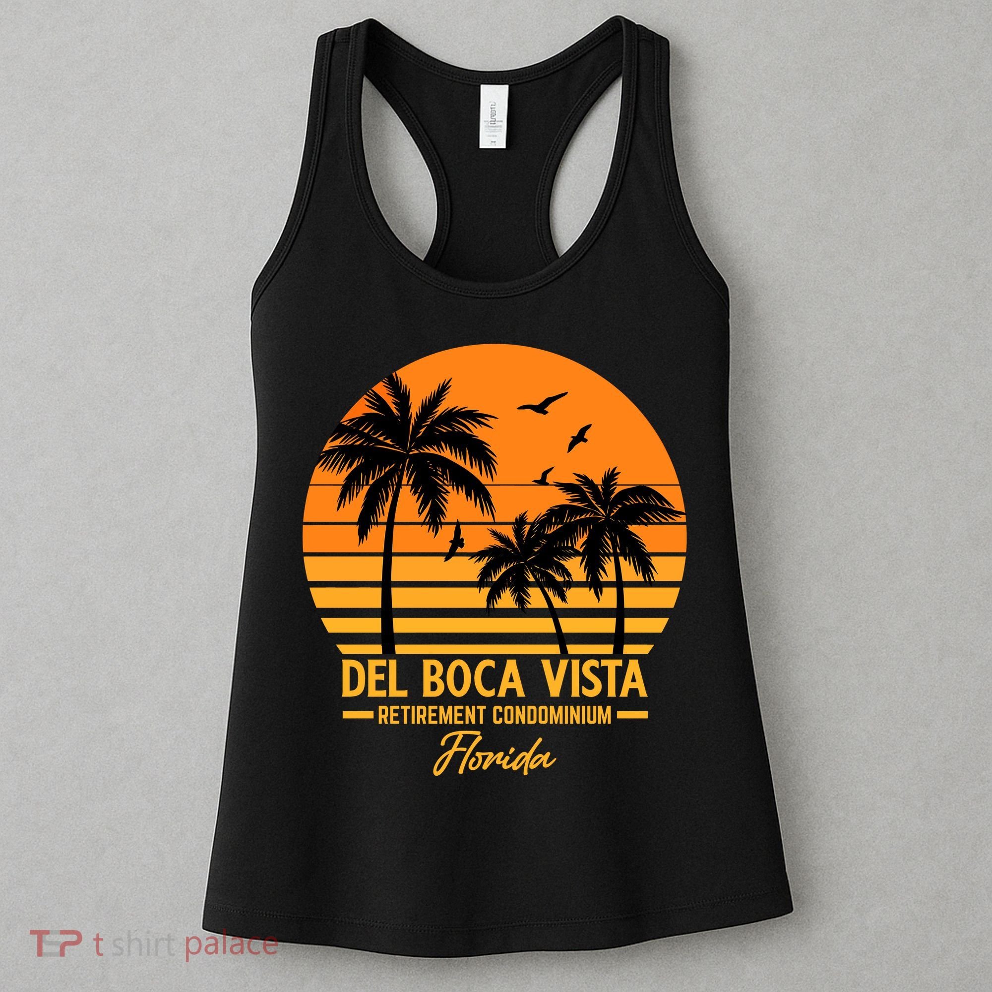 Del Boca Vista Retirement Condominium Florida Women's Tank Top