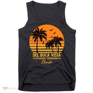 Del Boca Vista Retirement Condominium Florida Tank Top