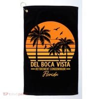Del Boca Vista Retirement Condominium Florida Golf Towel thumb 0