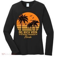 Del Boca Vista Retirement Condominium Florida Women's Long Sleeve Shirt thumb 0