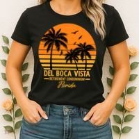 Del Boca Vista Retirement Condominium Florida Women's T-Shirt thumb 2