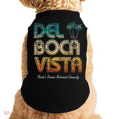 Del Boca Vista Retirement Community Funny Doggie Tank