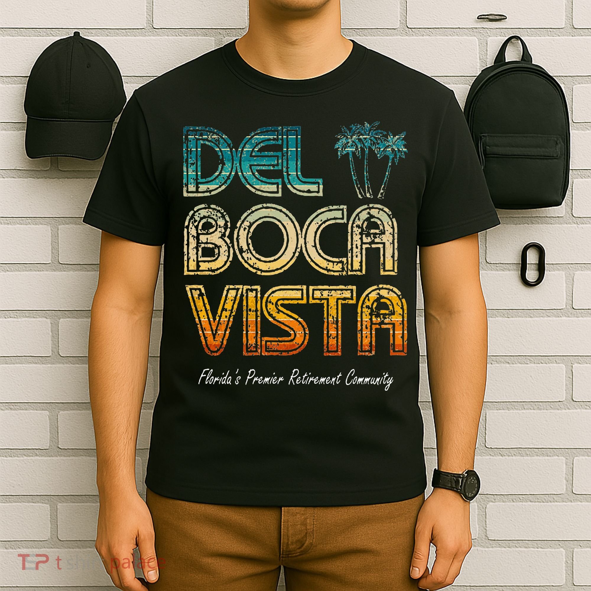 Del Boca Vista Retirement Community Funny T-Shirt