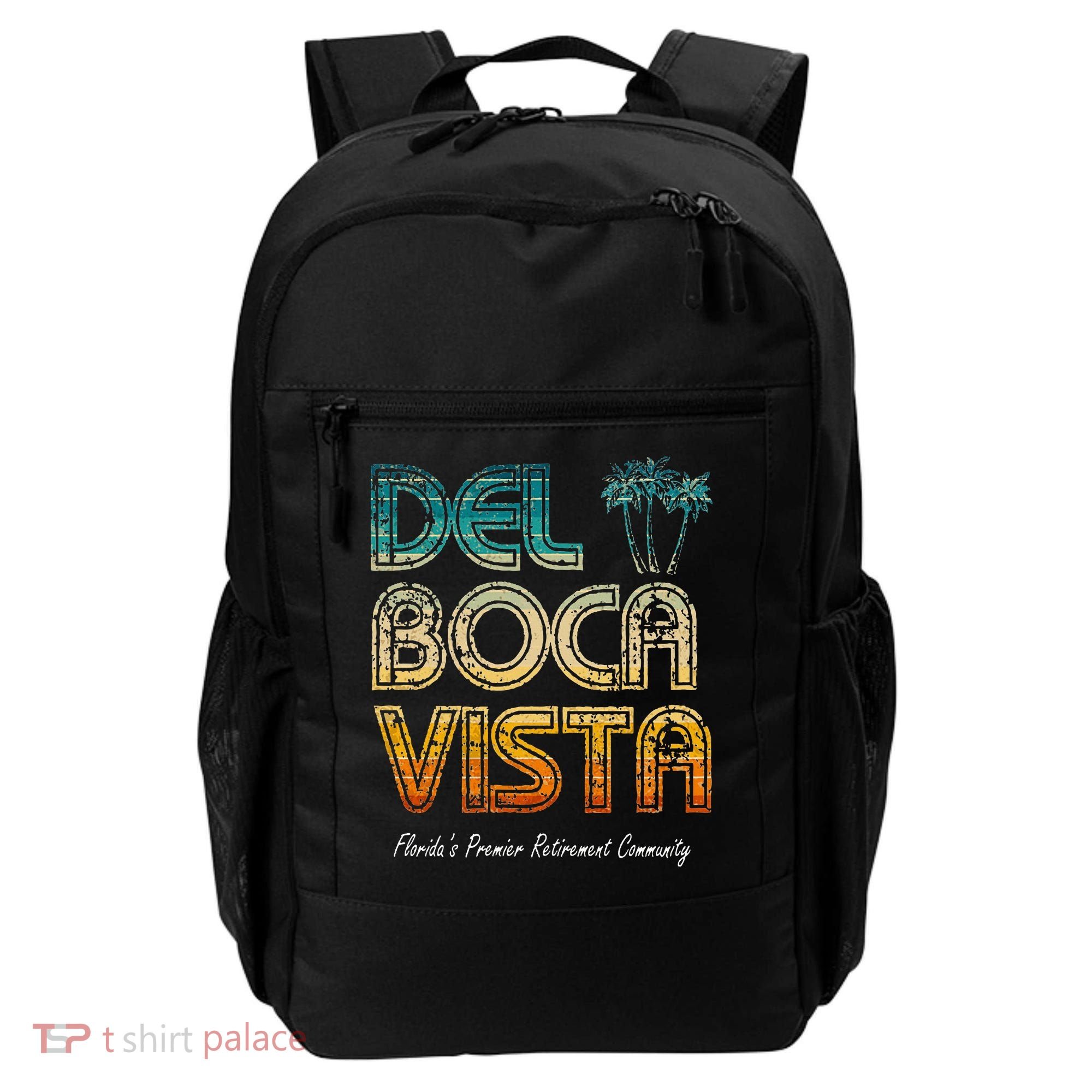 Del Boca Vista Retirement Community Funny Backpack
