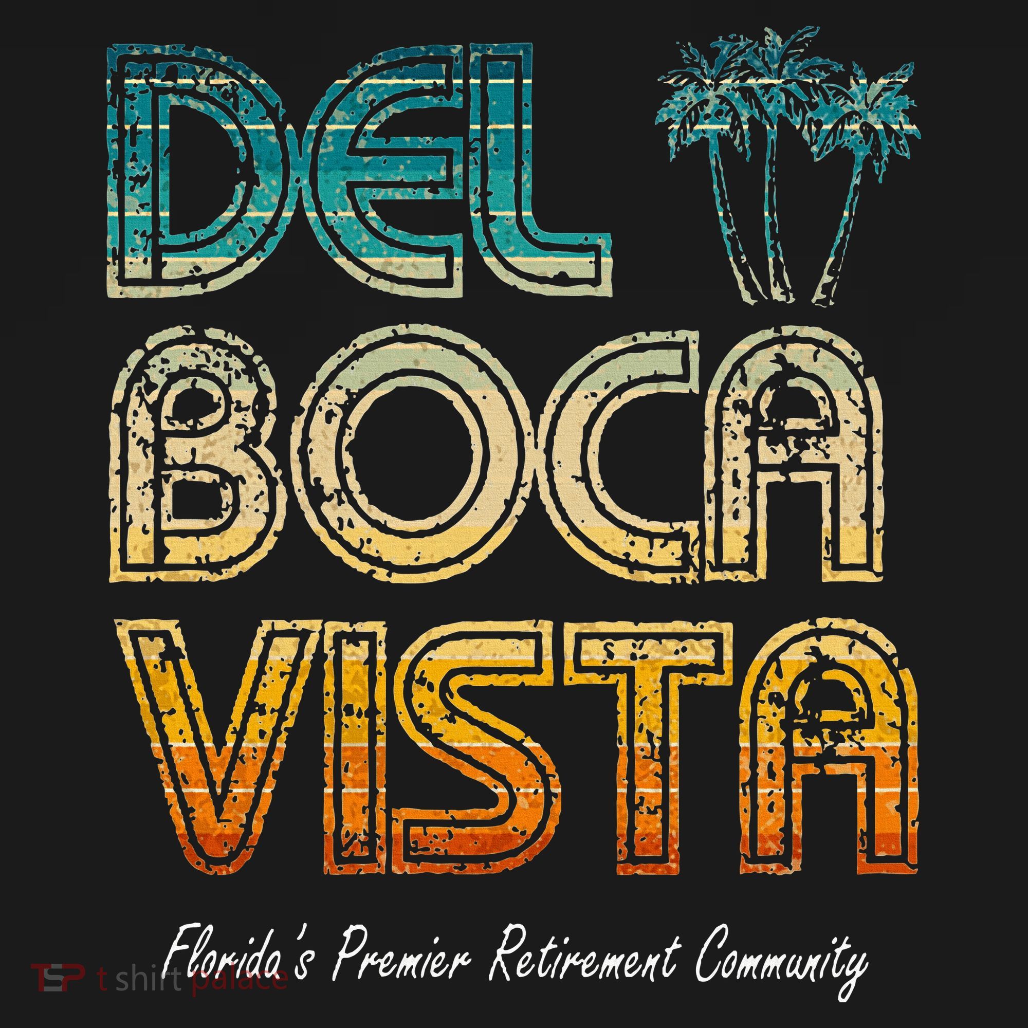 Del Boca Vista Retirement Community Funny Polo