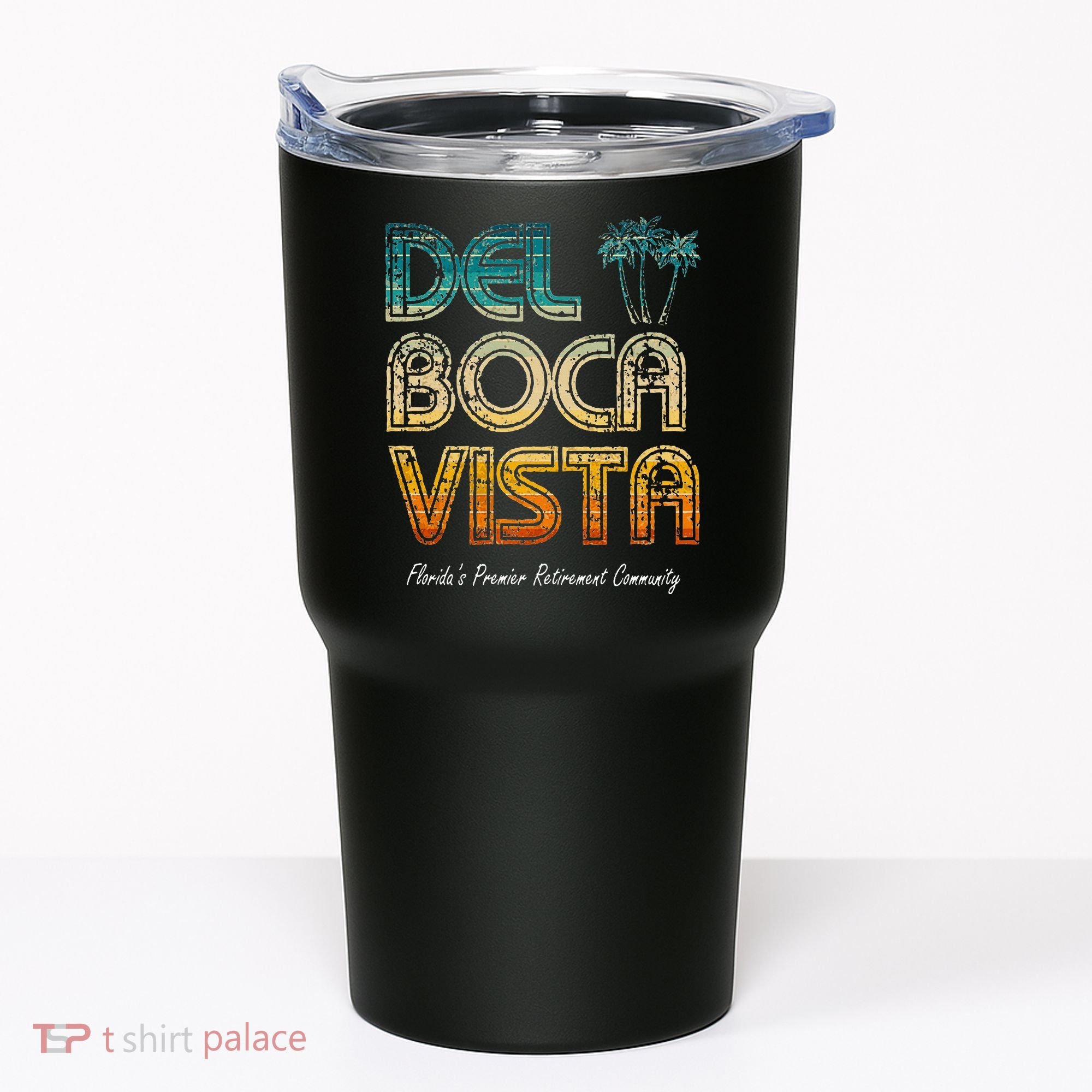 Del Boca Vista Retirement Community Funny Tumbler