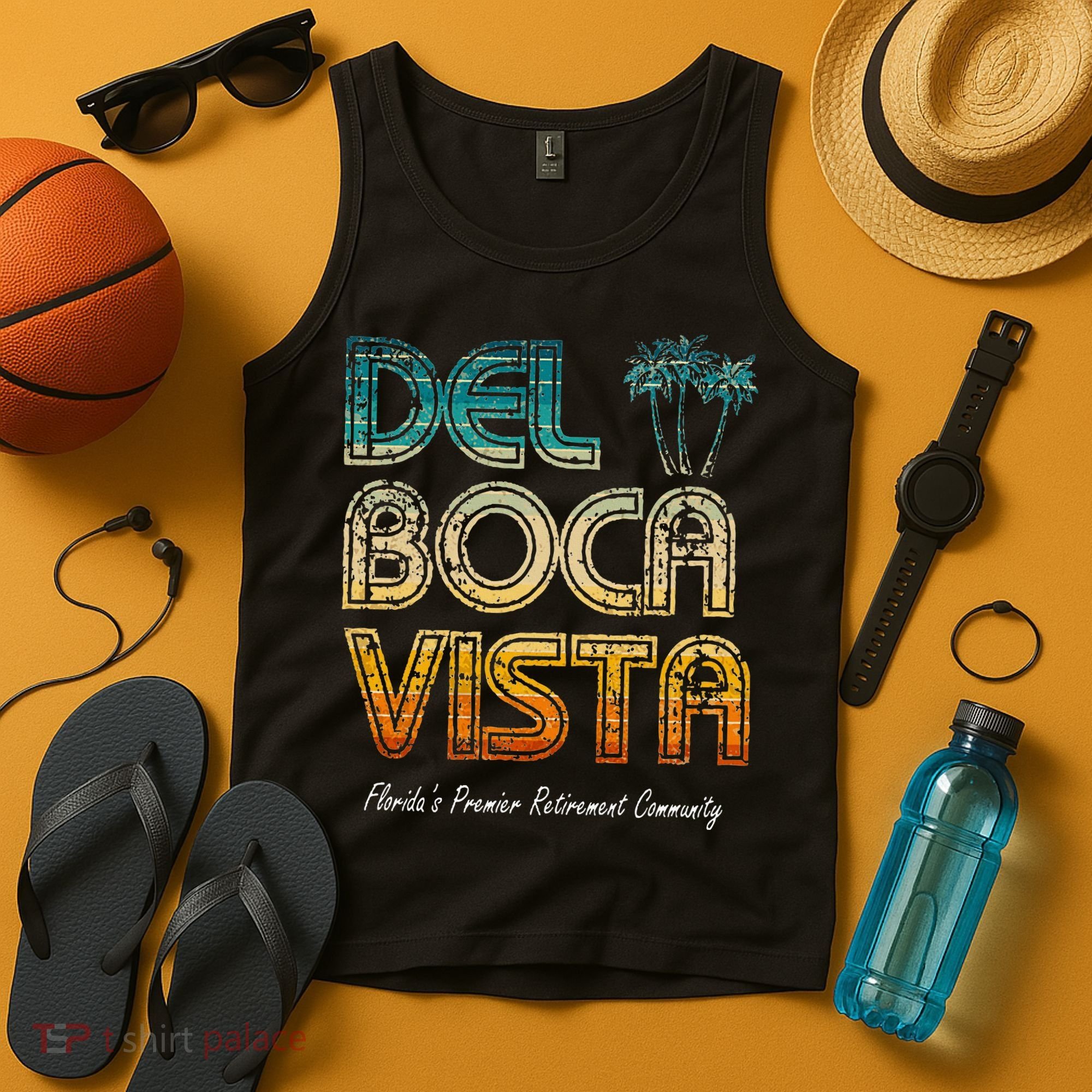 Del Boca Vista Retirement Community Funny Tank Top