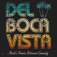 Del Boca Vista Retirement Community Funny Golf Towel thumb 3