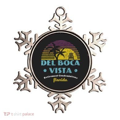 Del Boca Vista Retirement Community Funny Novelty Design Ornament