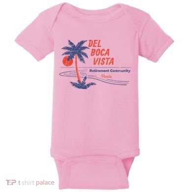Del Boca Vista Baby Bodysuit