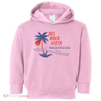 Del Boca Vista Toddler Hoodie