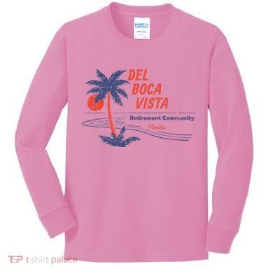 Del Boca Vista Kids Long Sleeve Shirt
