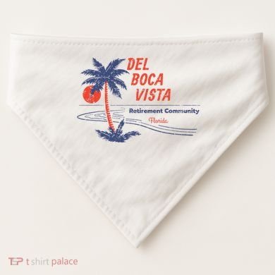 Del Boca Vista USA-Made Doggie Bandana