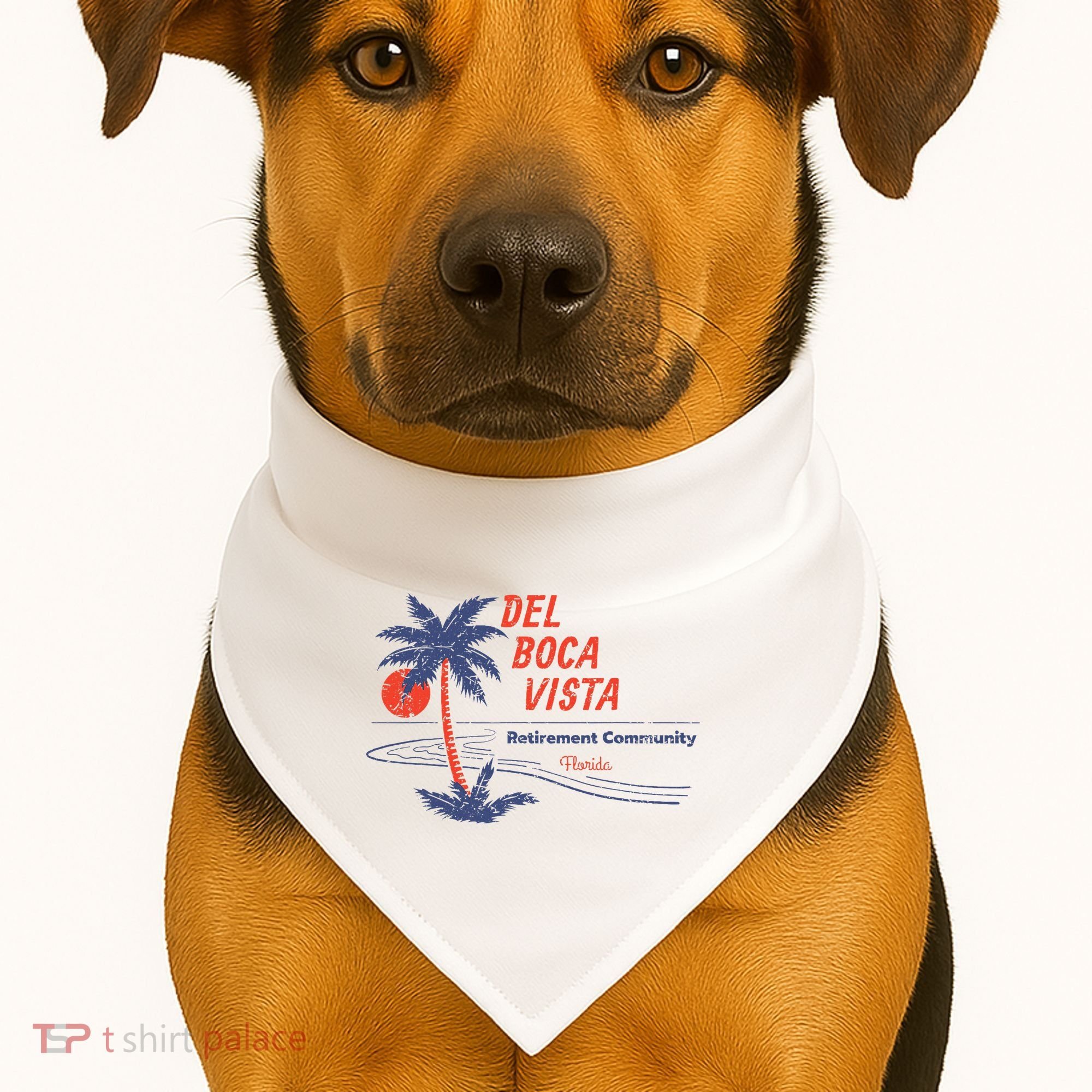Del Boca Vista USA-Made Doggie Bandana
