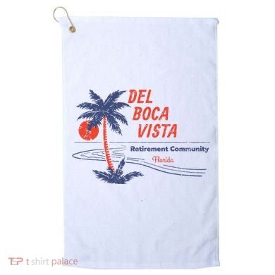 Del Boca Vista Golf Towel