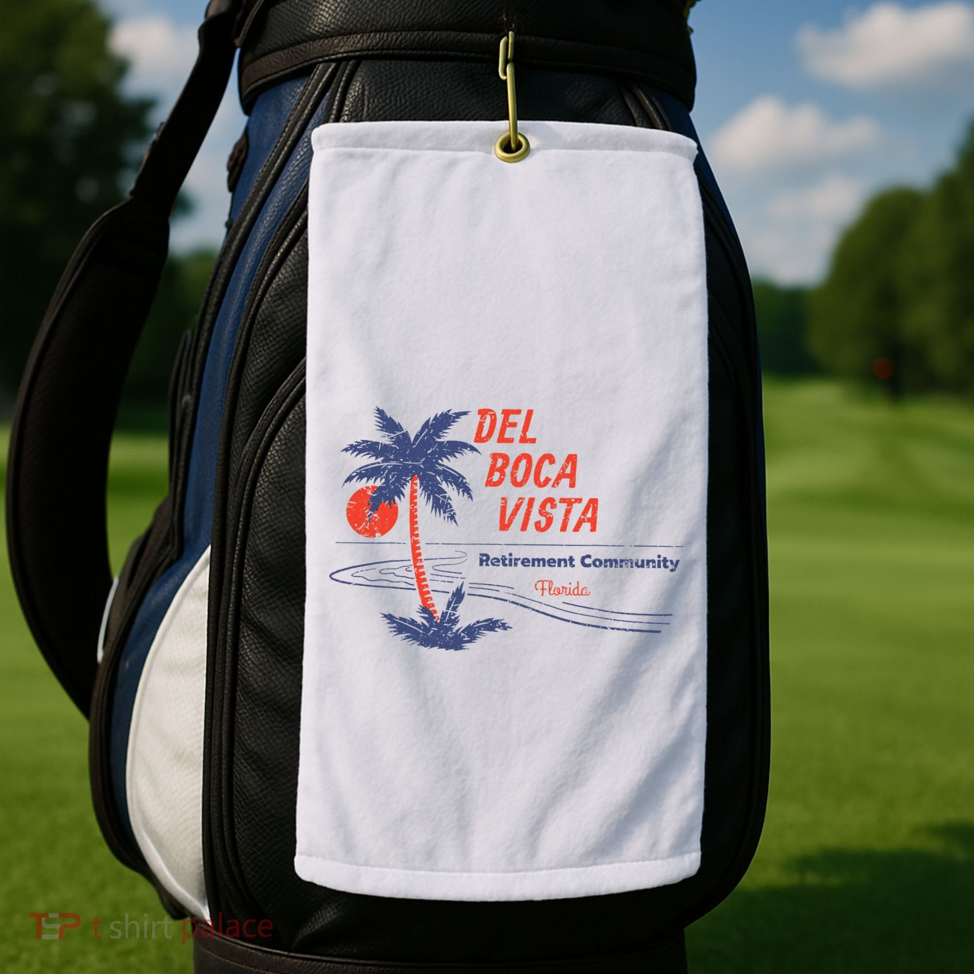 Del Boca Vista Golf Towel