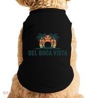 Del Boca Vista Retirement Community Funny Sunset Graphic Doggie Tank thumb 0