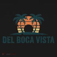 Del Boca Vista Retirement Community Funny Sunset Graphic Sweatshirt thumb 3