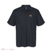 Del Boca Vista Retirement Community Funny Sunset Graphic Polo thumb 0