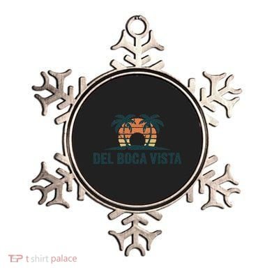 Del Boca Vista Retirement Community Funny Sunset Graphic Ornament