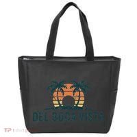Del Boca Vista Retirement Community Funny Sunset Graphic Tote Bag thumb 0