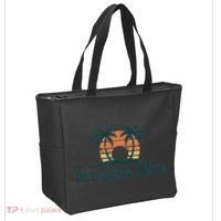 Del Boca Vista Retirement Community Funny Sunset Graphic Tote Bag thumb 2