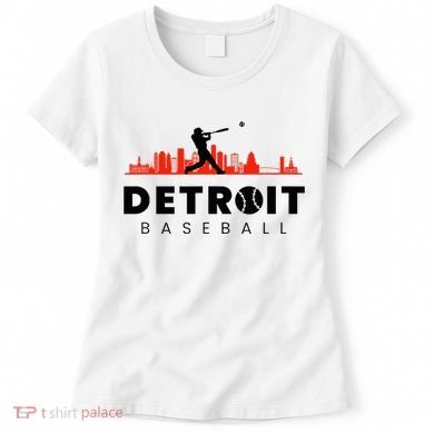 Detroit Baseball Vintage Minimalist Retro Lover Women's T-Shirt