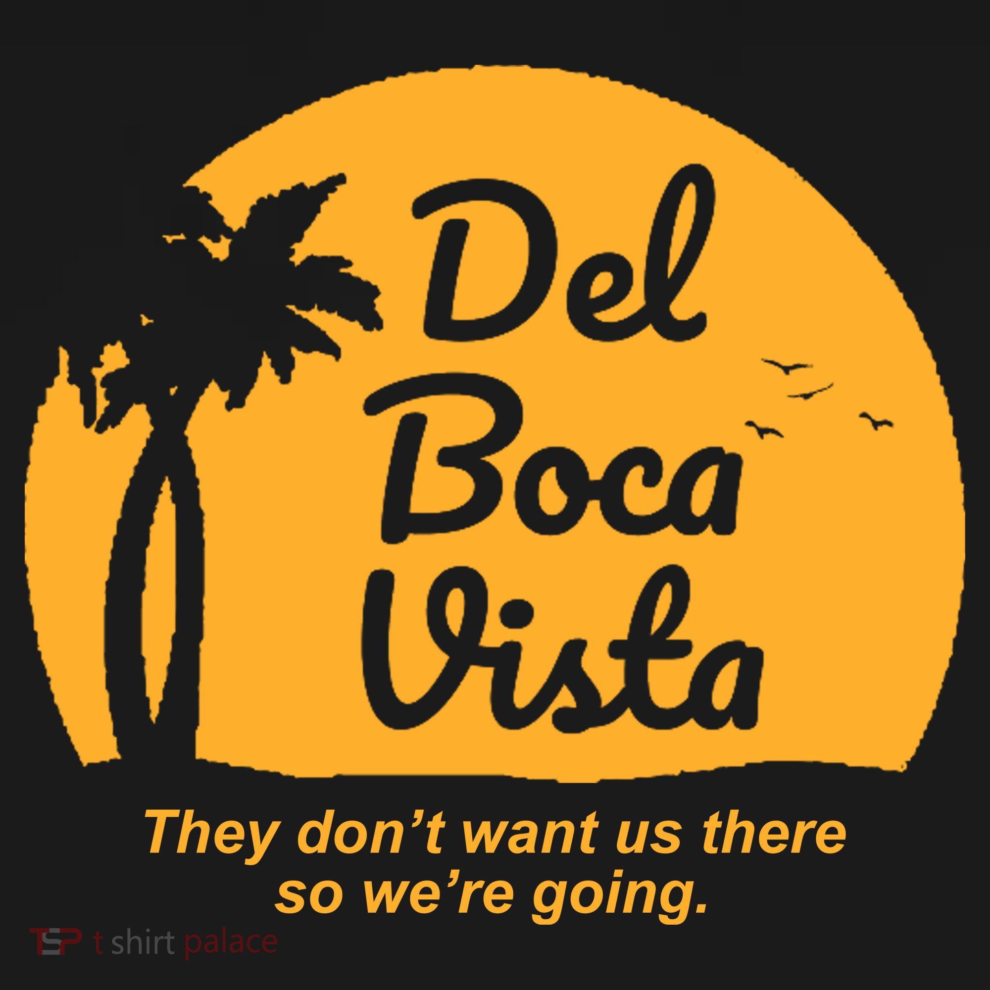 Del Boca Vista Florida We're Going Backpack