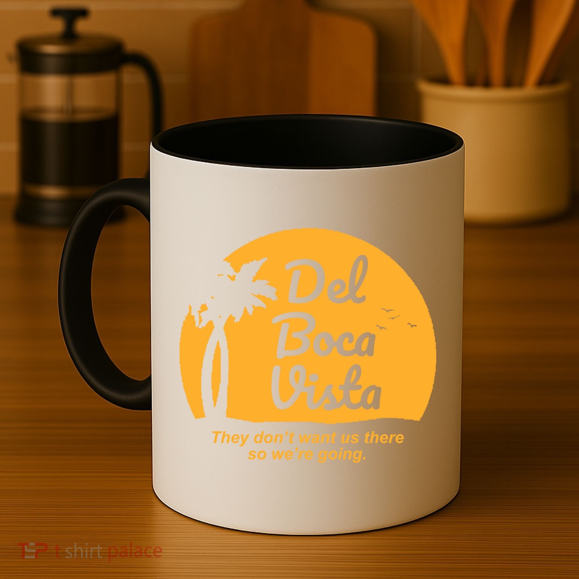 Del Boca Vista Florida We're Going Coffee Mug