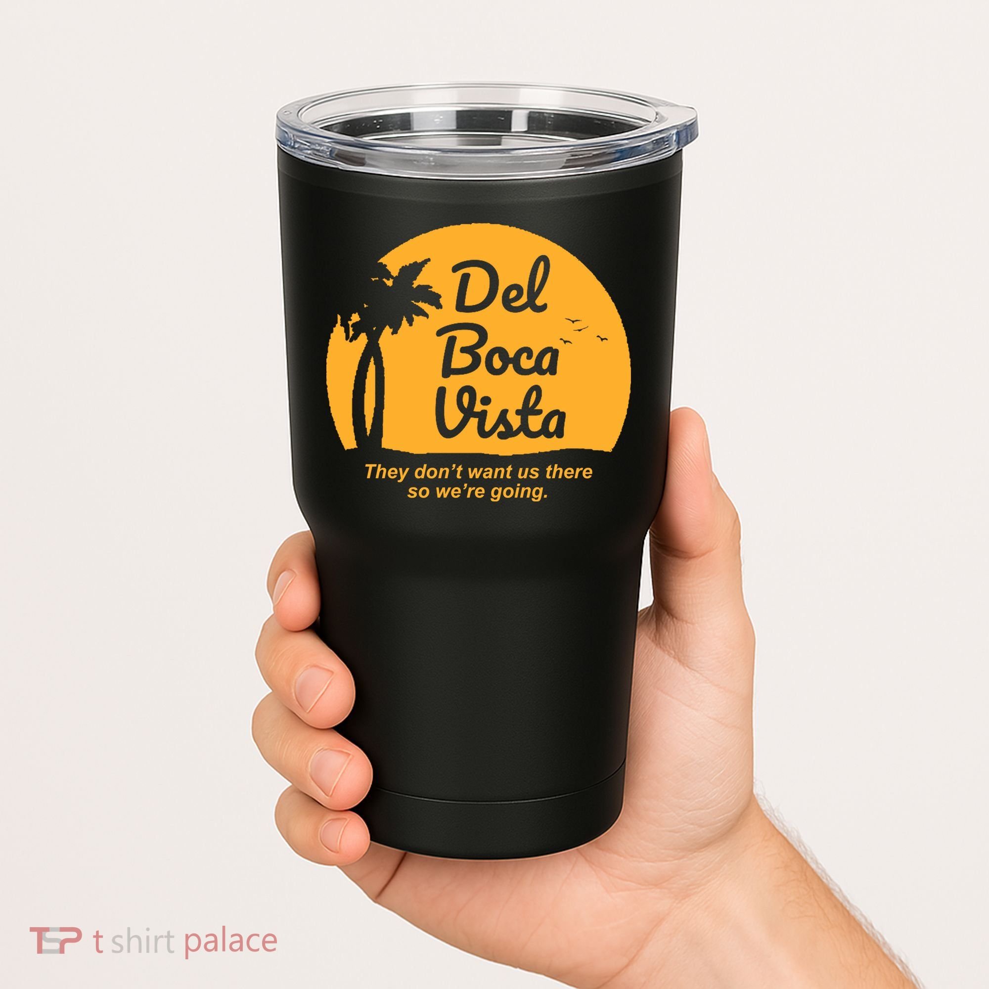 Del Boca Vista Florida We're Going Tumbler