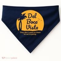 Del Boca Vista Florida We're Going USA-Made Doggie Bandana thumb 0