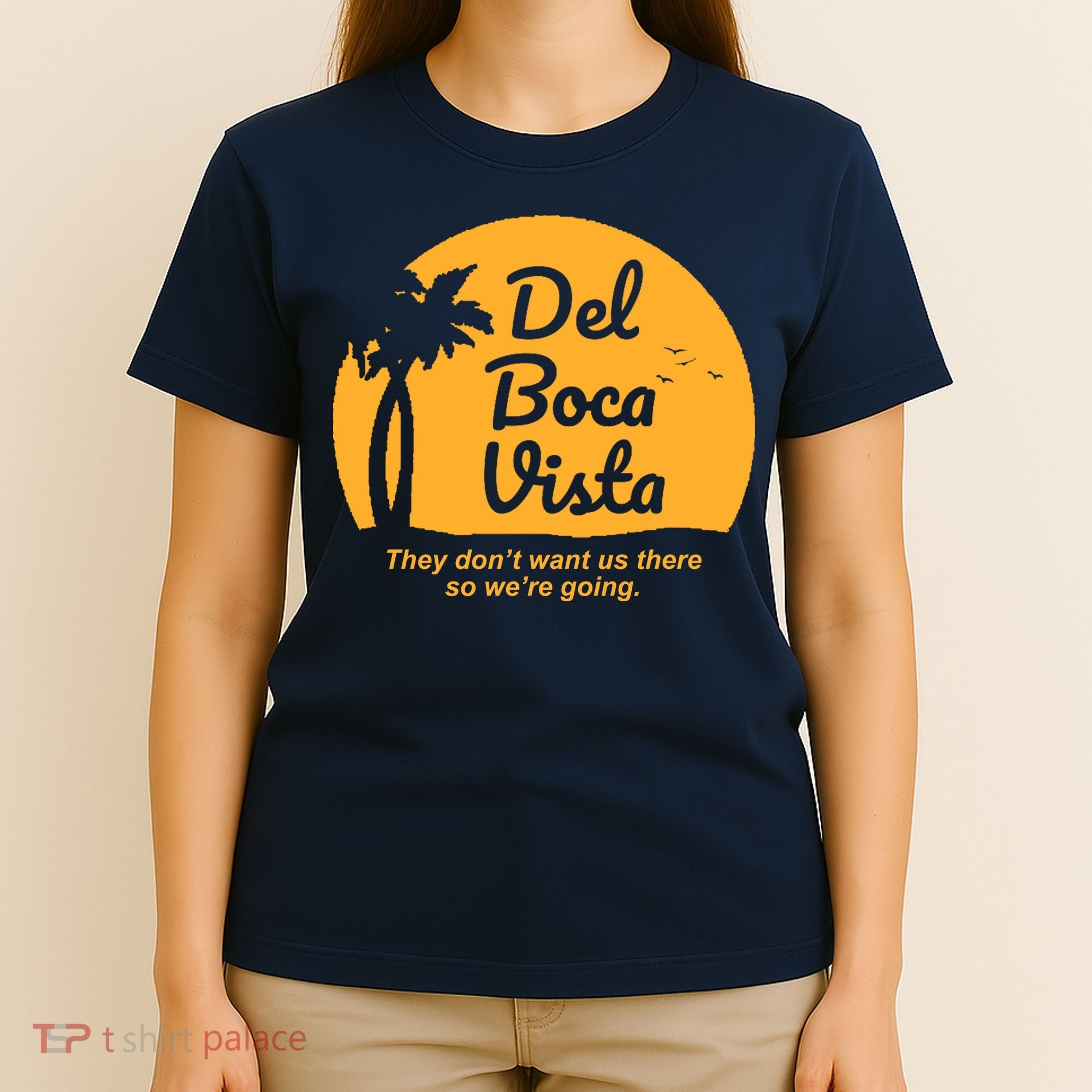 Del Boca Vista Florida We're Going T-Shirt