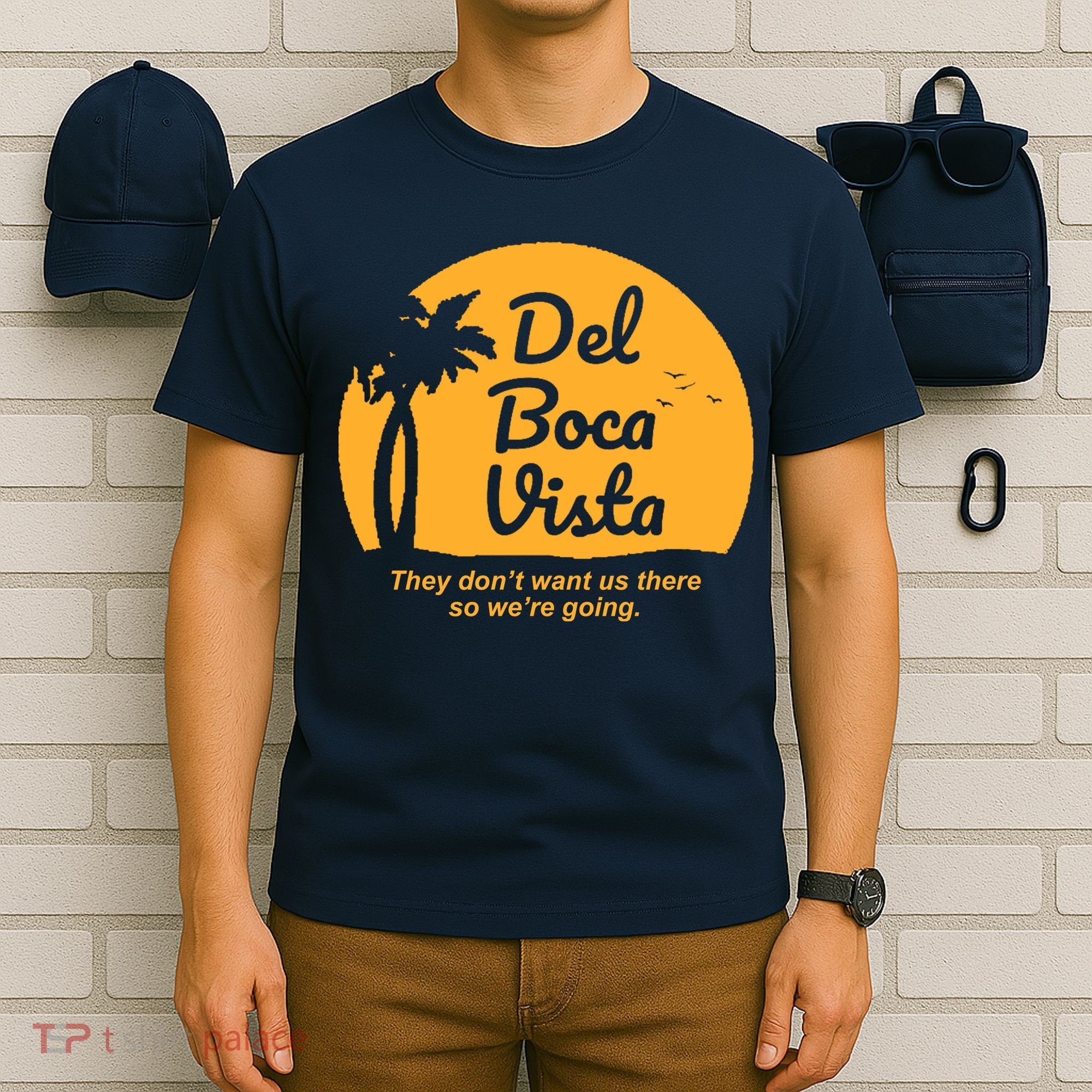 Del Boca Vista Florida We're Going T-Shirt