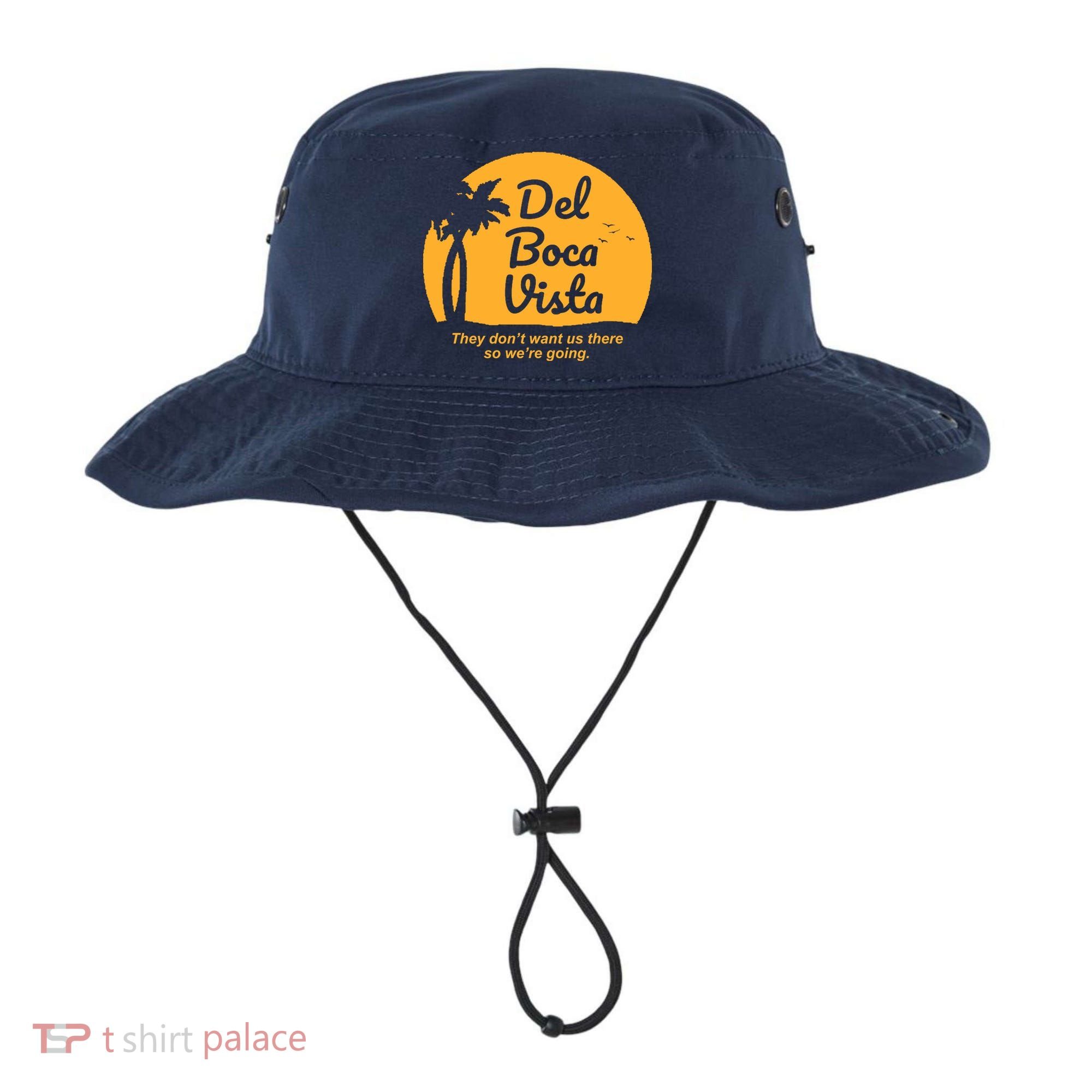 Del Boca Vista Florida We're Going Bucket Hat