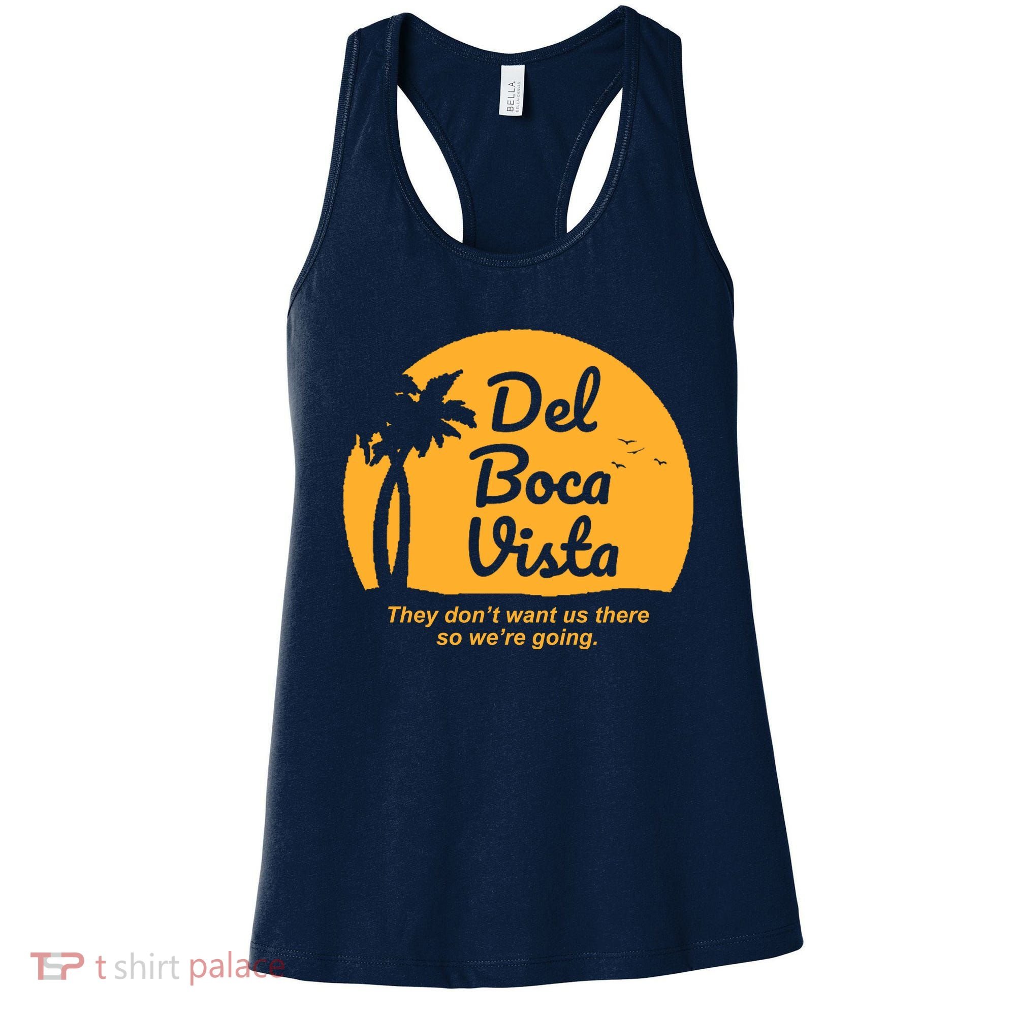 Del Boca Vista Florida We're Going Women's Tank Top