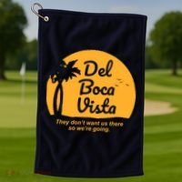 Del Boca Vista Florida We're Going Golf Towel thumb 1