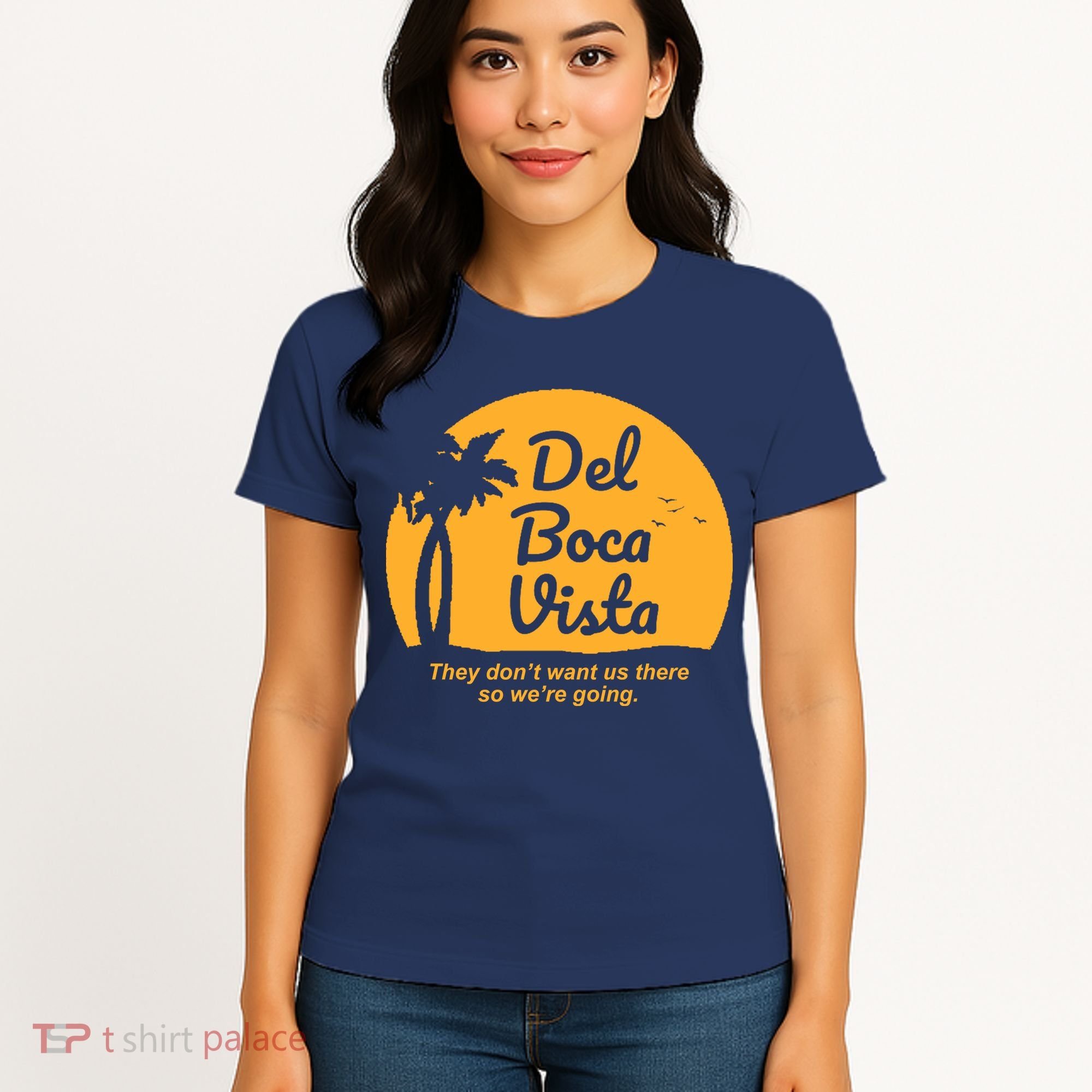 Del Boca Vista Florida We're Going Women's T-Shirt