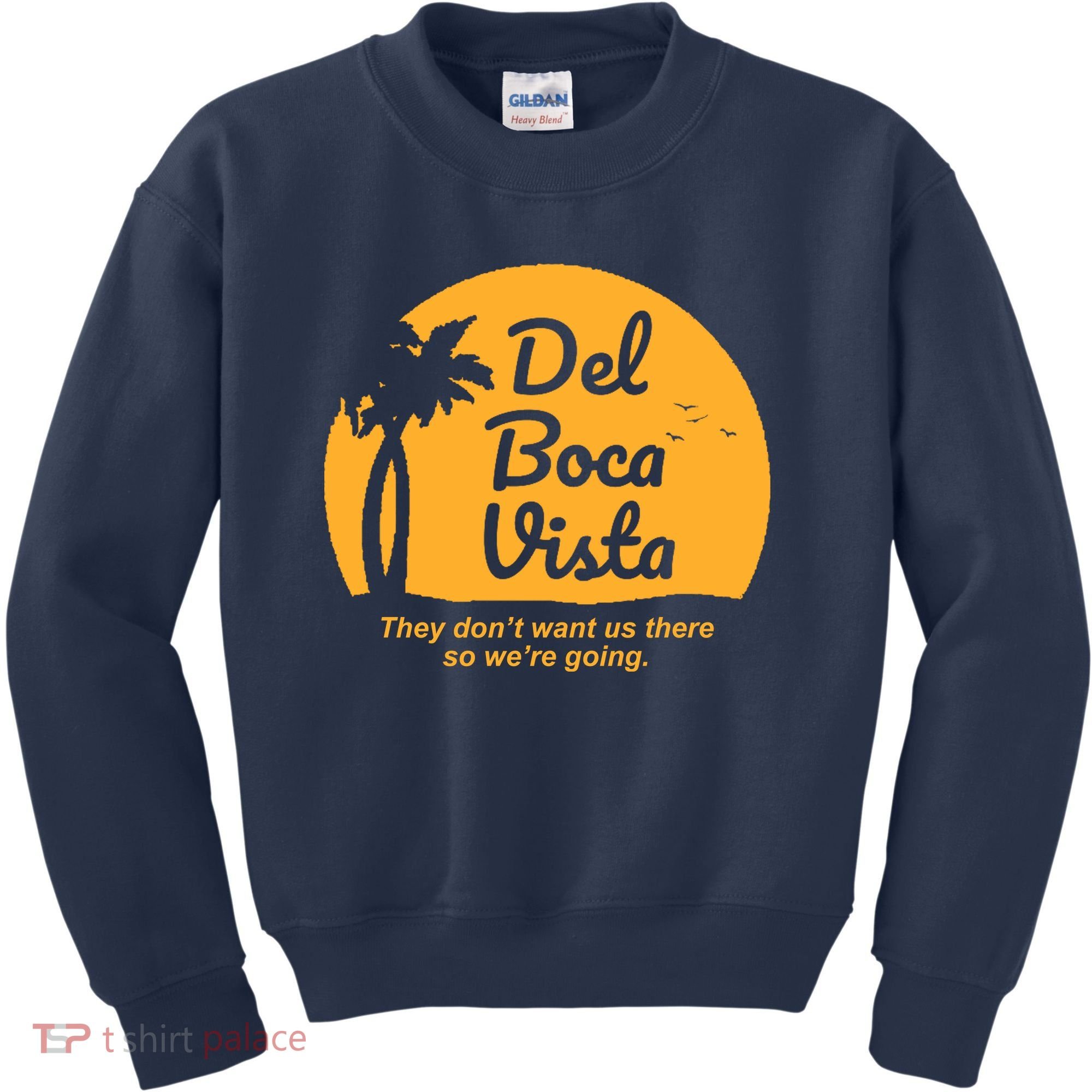 Del Boca Vista Florida We're Going Kids Sweatshirt