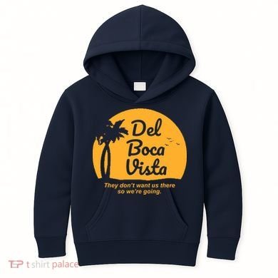Del Boca Vista Florida We're Going Kids Hoodie