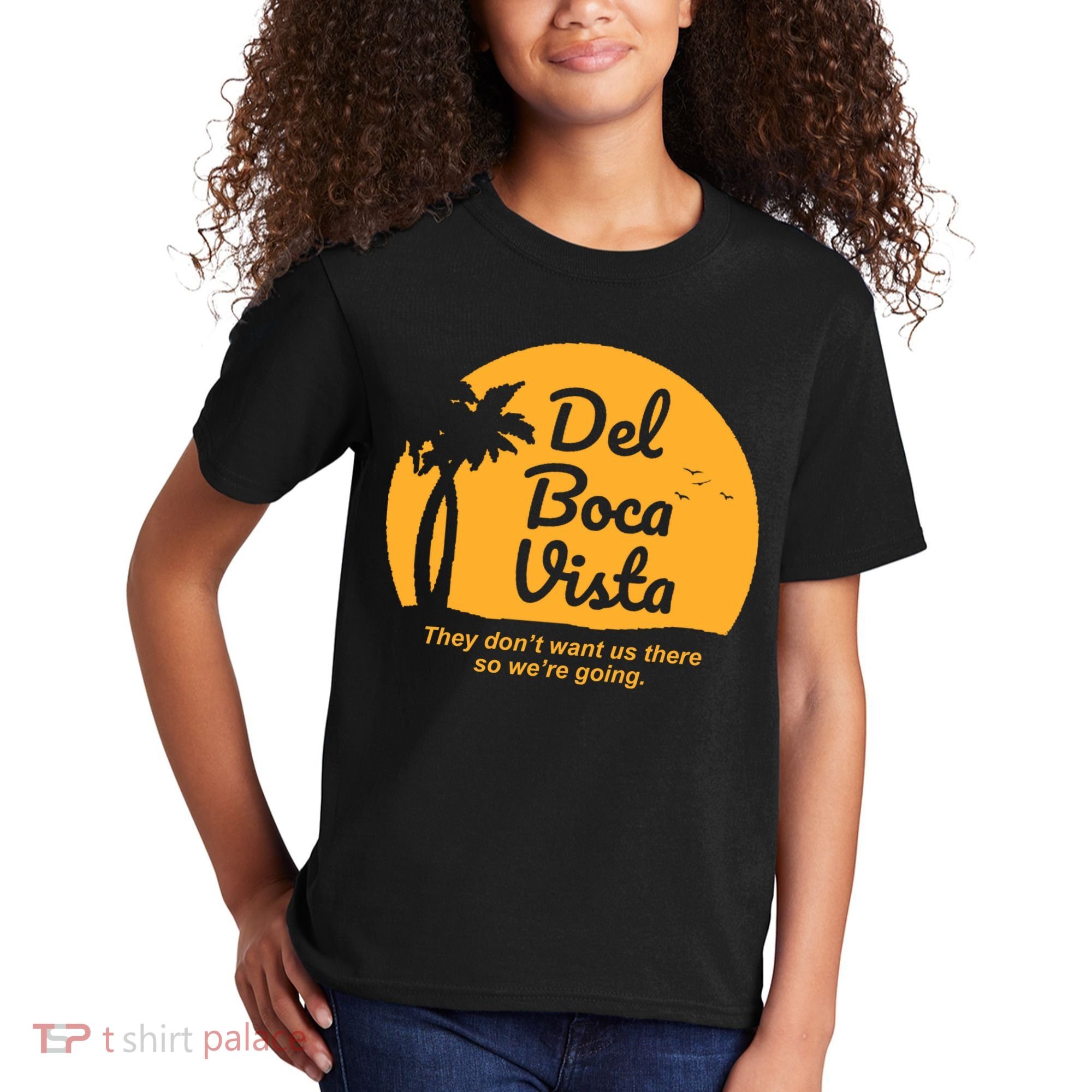 Del Boca Vista Florida We're Going Kids T-Shirt