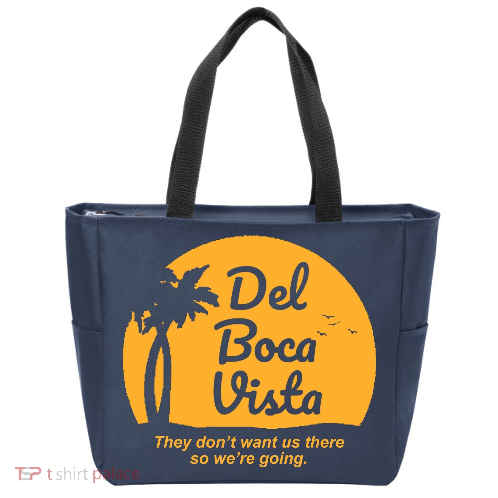 Del Boca Vista Florida We're Going Tote Bag