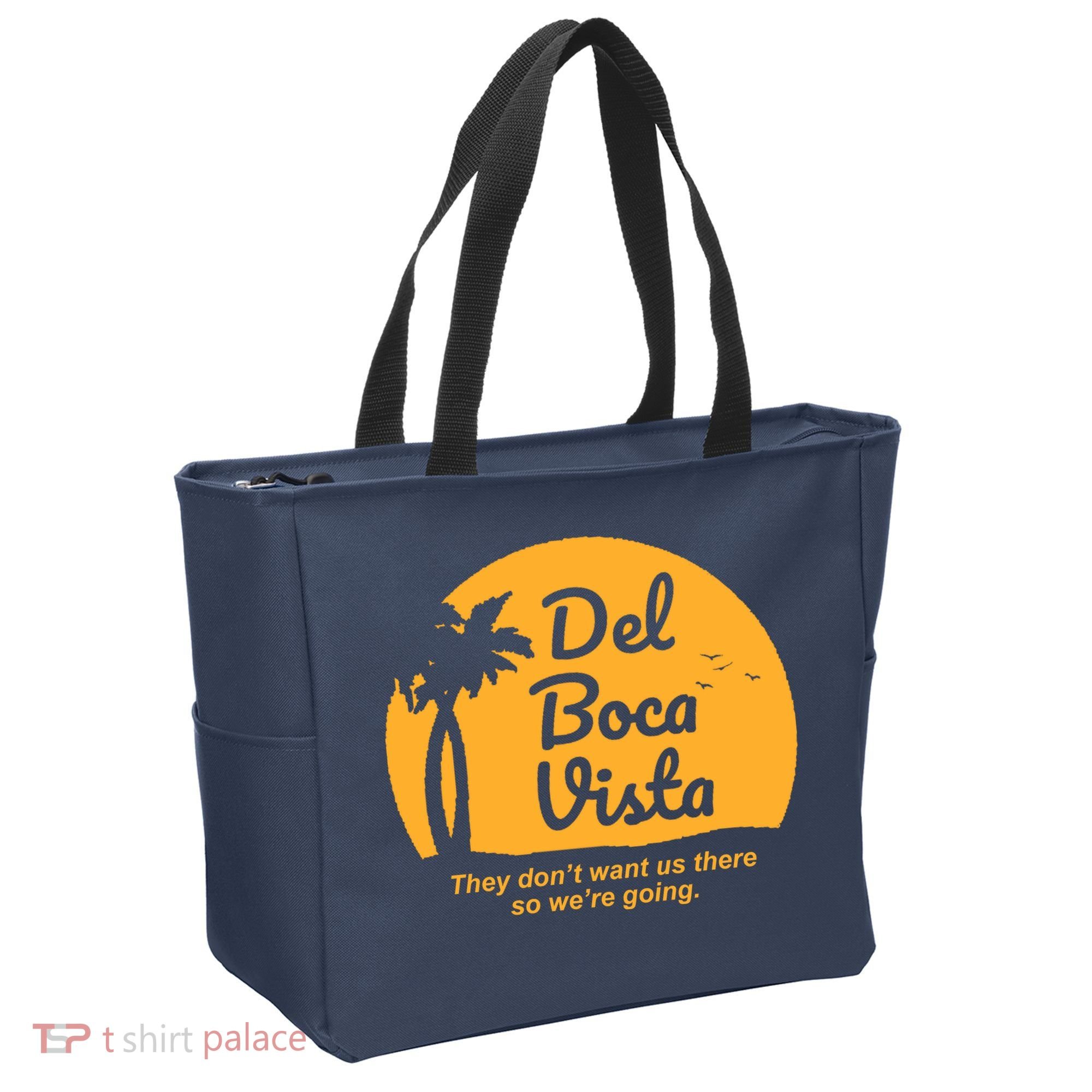 Del Boca Vista Florida We're Going Tote Bag